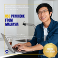 USD PAYCHECK FROM MALAYSIA - 50% OFF