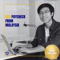 USD PAYCHECK FROM MALAYSIA - 75% OFF